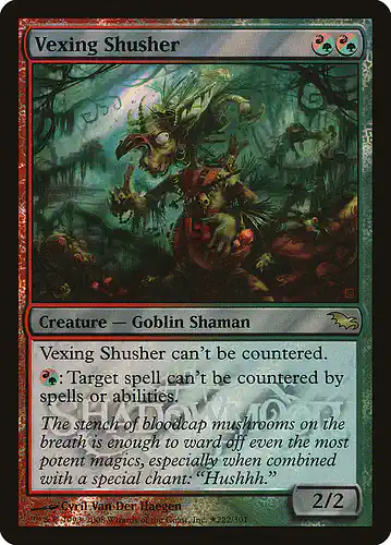 Vexing Shusher - shm Spoiler