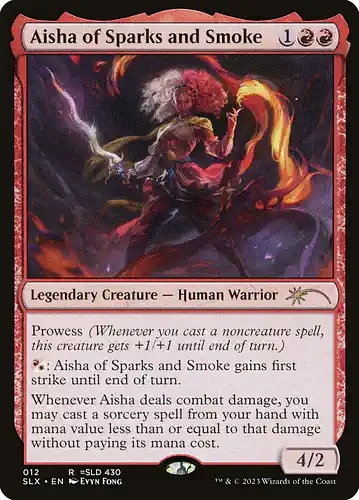 Aisha of Sparks and Smoke - slx Spoiler