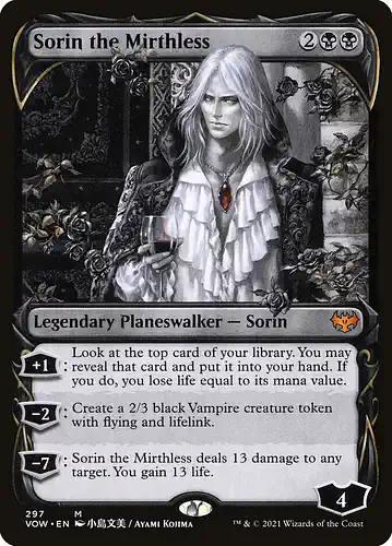 Sorin the Mirthless - vow Spoiler