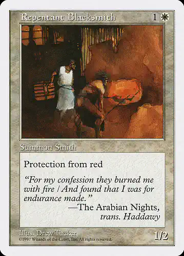 Repentant Blacksmith - 5ed Spoiler