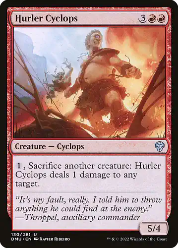 Hurler Cyclops - dmu Spoiler