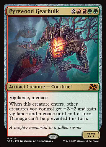 Pyrewood Gearhulk - dft Spoiler