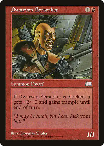 Dwarven Berserker - wth Spoiler