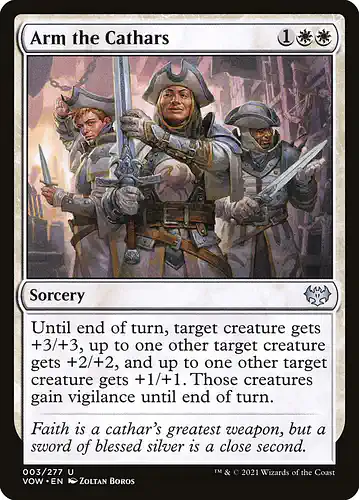 Arm the Cathars - vow Spoiler