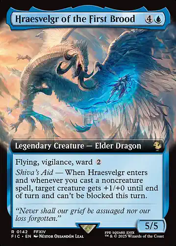 Hraesvelgr of the First Brood - fic Spoiler
