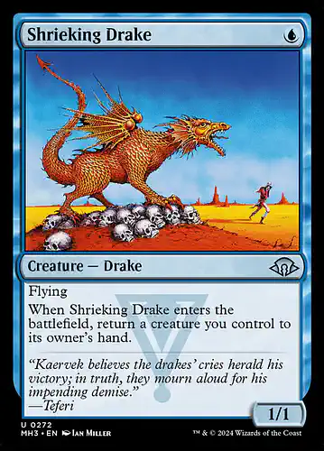 Shrieking Drake - mh3 Spoiler