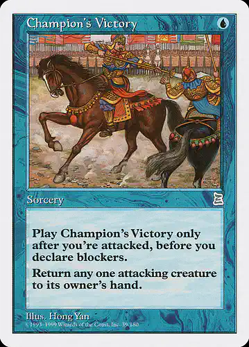 Champion's Victory - ptk Spoiler