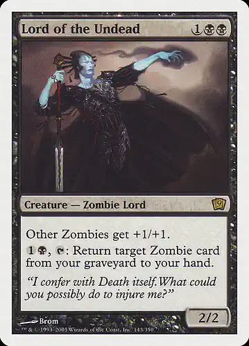 Lord of the Undead - 9ed Spoiler