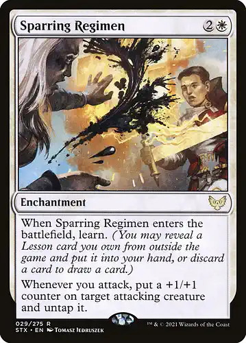 Sparring Regimen - stx Spoiler