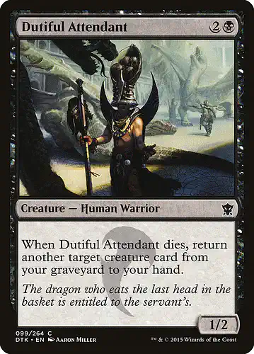 Dutiful Attendant - dtk Spoiler