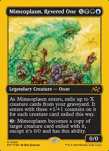 Mimeoplasm, Revered One - dft Spoiler