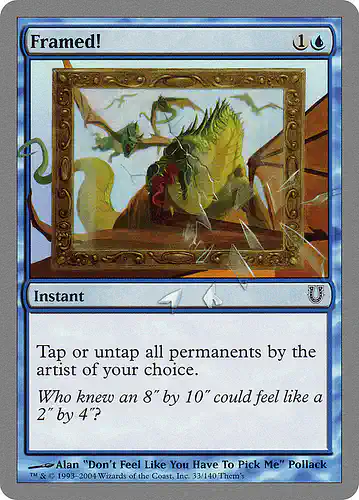 Framed! - unh Spoiler