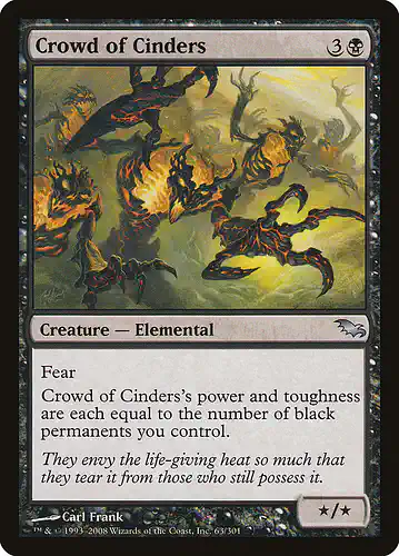 Crowd of Cinders - shm Spoiler