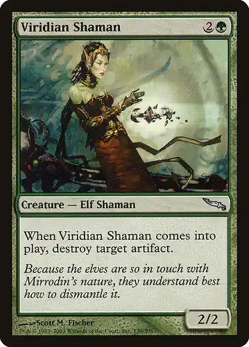 Viridian Shaman - mrd Spoiler