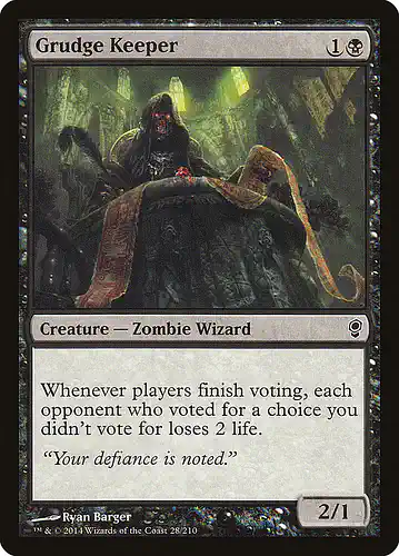 Grudge Keeper - cns Spoiler