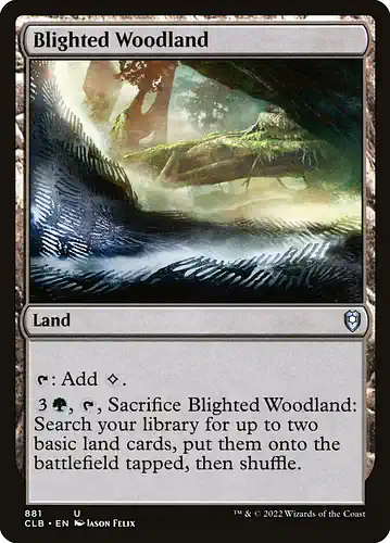 Blighted Woodland - clb Spoiler