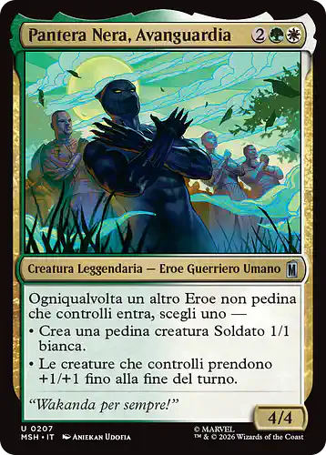 Black Panther, Vanguard - msh Spoiler