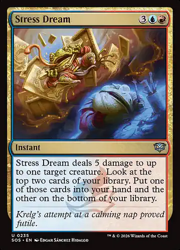 Stress Dream - sos Spoiler