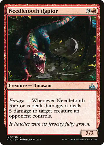 Needletooth Raptor - rix Spoiler