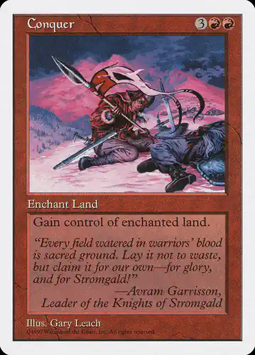 Conquer - 5ed Spoiler