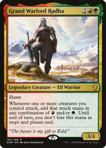 Grand Warlord Radha - dom Spoiler