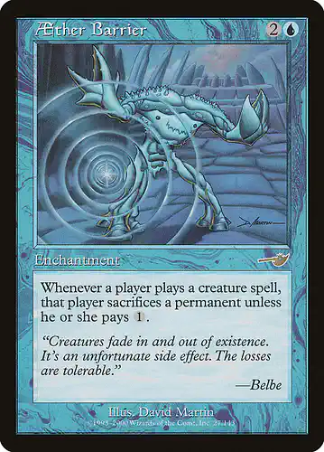 Aether Barrier - nem Spoiler