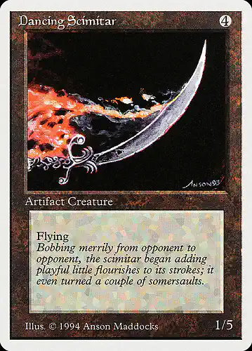 Dancing Scimitar - sum Spoiler