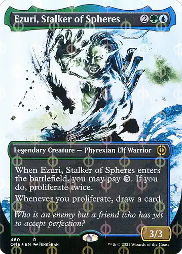 Ezuri, Stalker of Spheres - one Spoiler