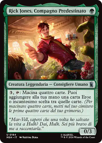 Rick Jones, Destined Sidekick - msh Spoiler