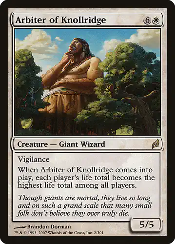 Arbiter of Knollridge - lrw Spoiler