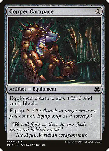 Copper Carapace - mm2 Spoiler