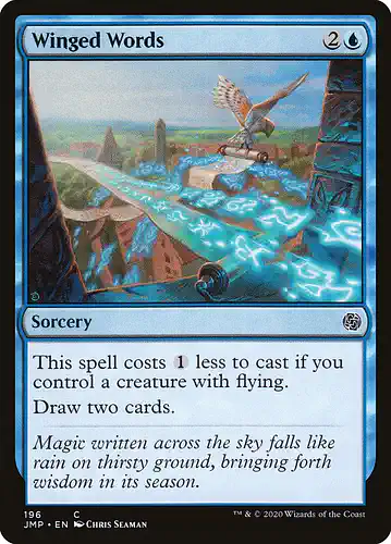 Winged Words - jmp Spoiler