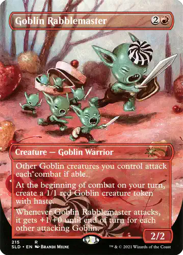 Goblin Rabblemaster - sld Spoiler