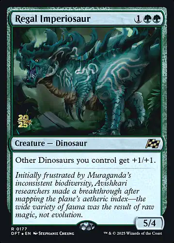Regal Imperiosaur - dft Spoiler