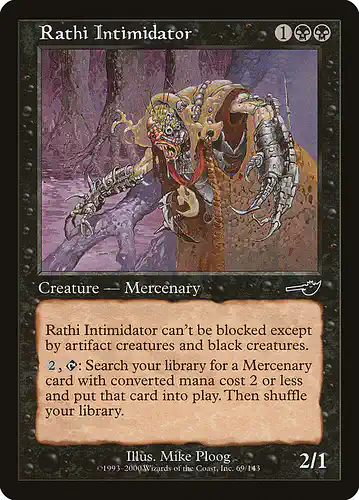 Rathi Intimidator - nem Spoiler