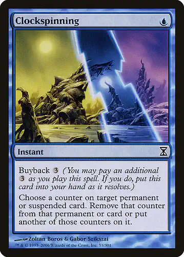 Clockspinning - tsp Spoiler