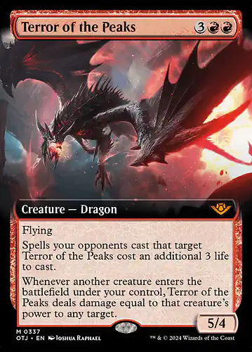 Terror of the Peaks - otj Spoiler