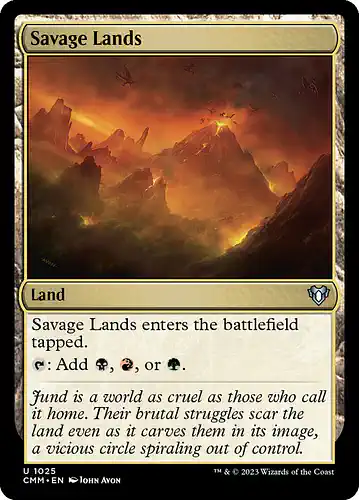 Savage Lands - cmm Spoiler