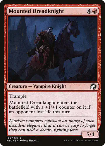 Mounted Dreadknight - mid Spoiler