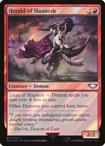 Herald of Slaanesh - 40k Spoiler