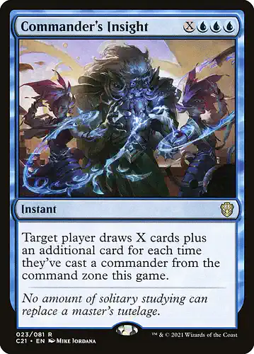 Commander's Insight - c21 Spoiler