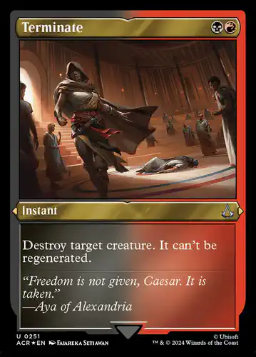 Terminate - acr Spoiler