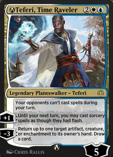A-Teferi, Time Raveler - war Spoiler