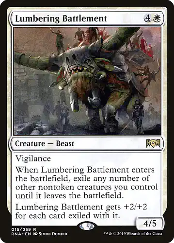 Lumbering Battlement - rna Spoiler