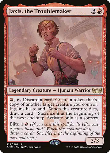 Jaxis, the Troublemaker - snc Spoiler