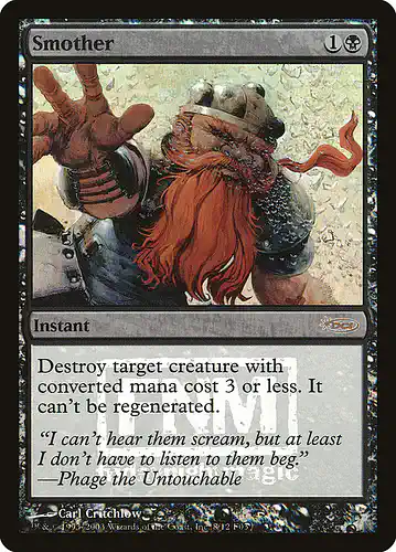 Smother - f03 Spoiler