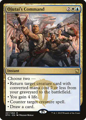 Ojutai's Command - dtk Spoiler