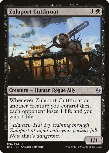 Zulaport Cutthroat - bfz Spoiler