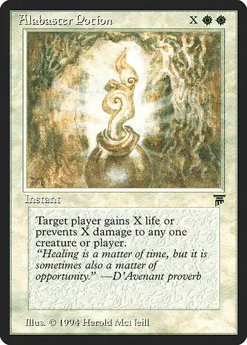 Alabaster Potion - leg Spoiler