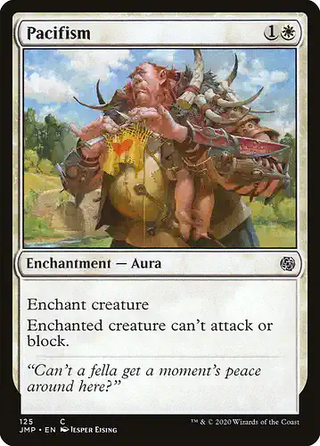 Pacifism - jmp Spoiler
